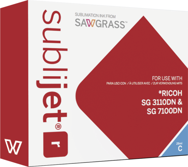 Ricoh ink cartridge Cyan