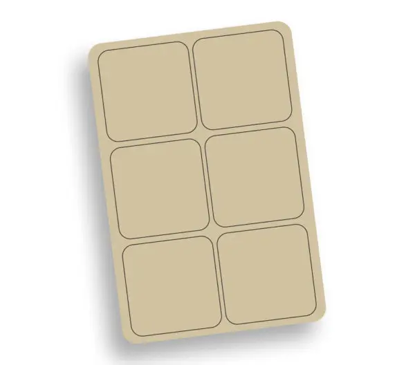 Sublimation Blanks Beermats