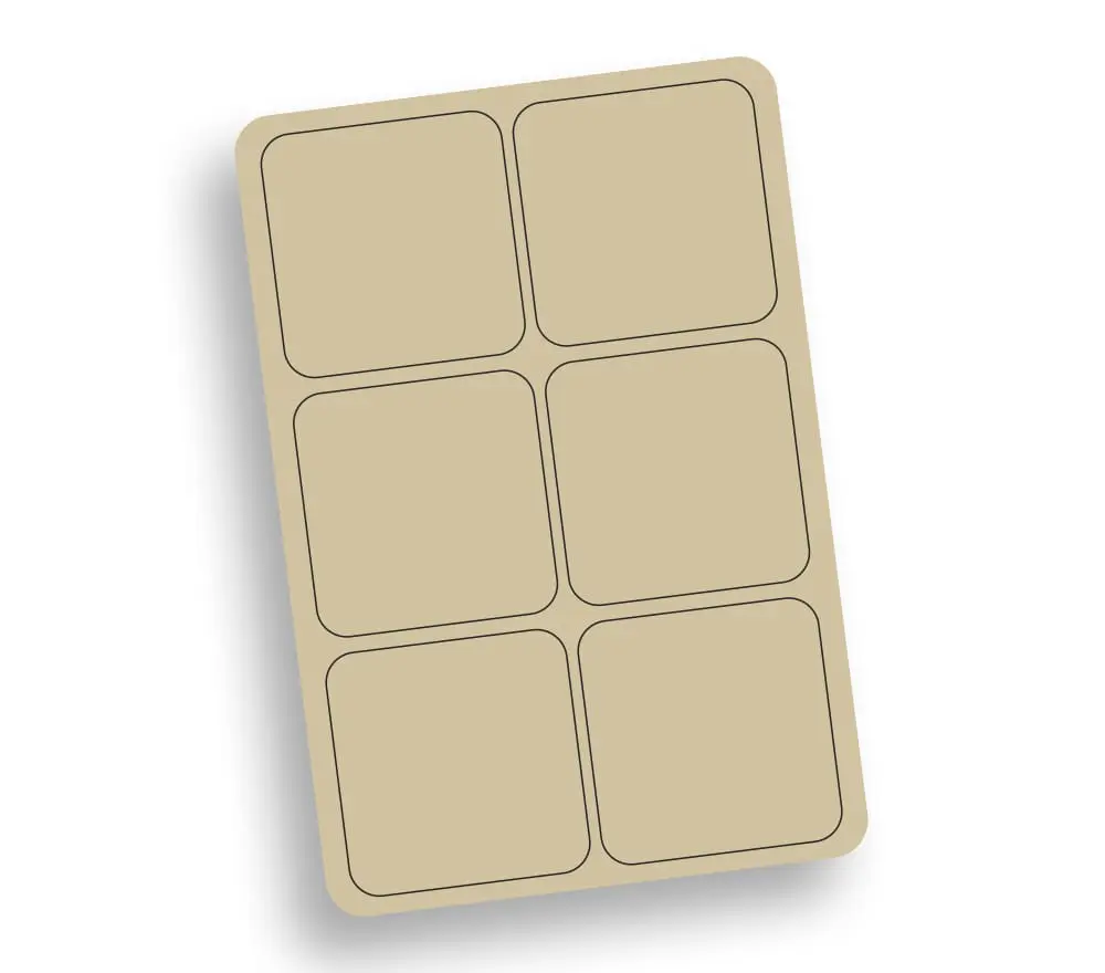 Sublimation Blanks Beermats