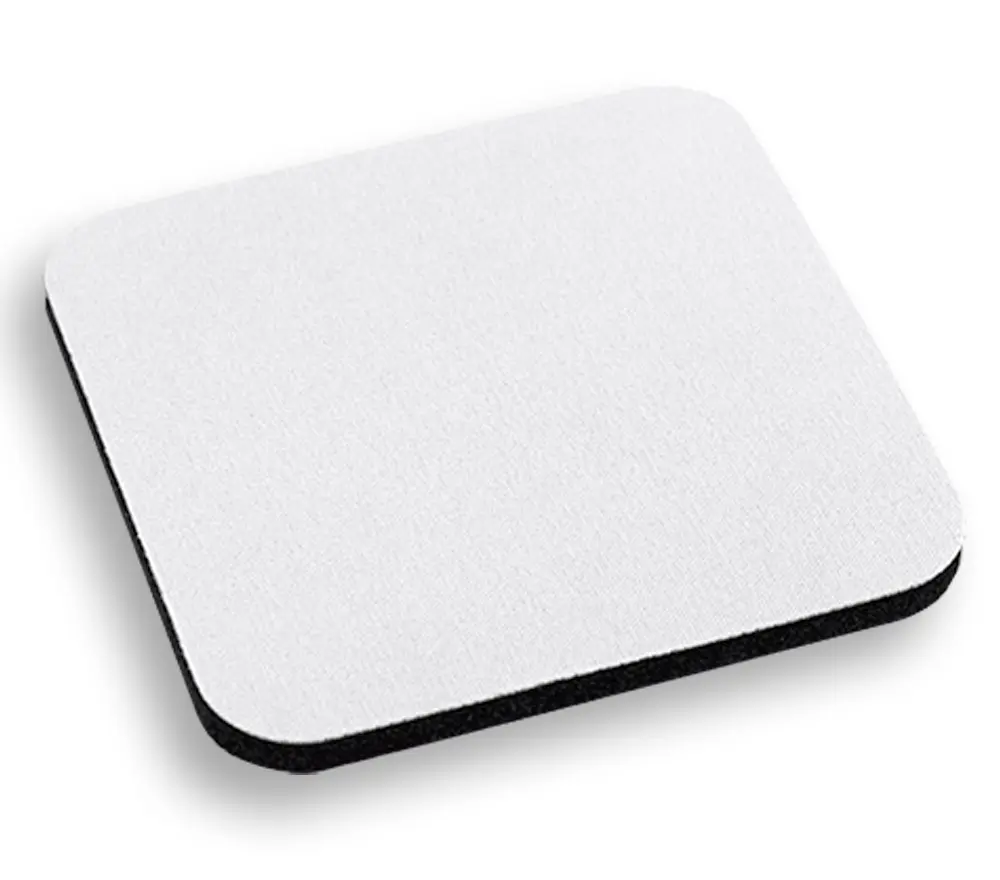 Blank White Rubber Coasters