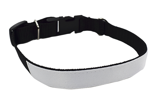 Large Adjustable Dog Collar 2.5 x 62cm Printable Area 28cm