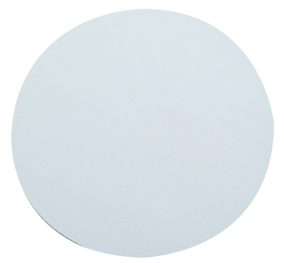 Mousemat Round Natural Rubber with Black base 190mm diax6mm