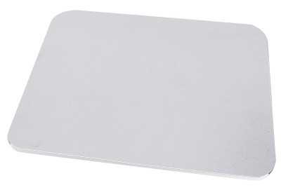 Mousemat White Rubber Base 250x190x6mm