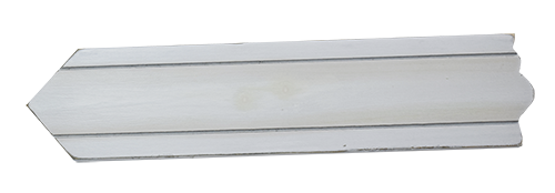 Planx Sign Board Large 90x395x12mm Incl.Hanging Bar