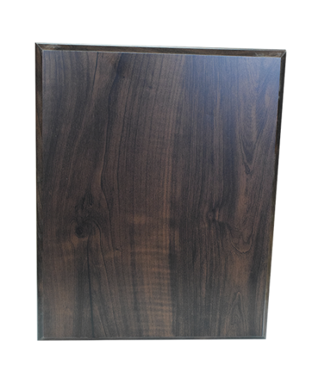 Walnut Effect Plaque Medium 25 x 20cm ( A5)