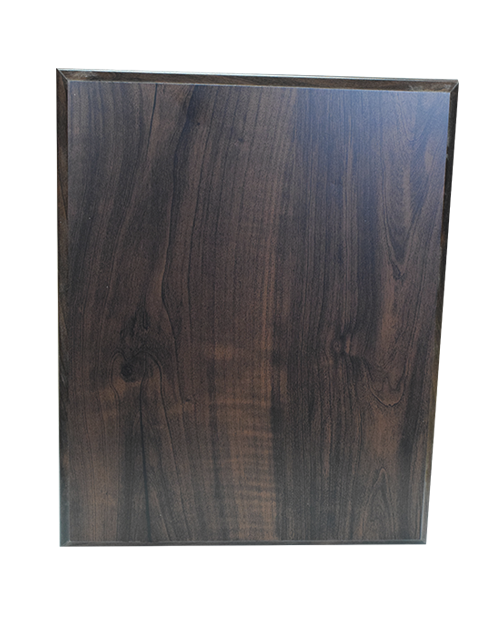 Walnut Effect Plaque Medium 25 x 20cm ( A5)