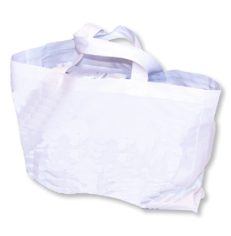 Blank white cotton bag