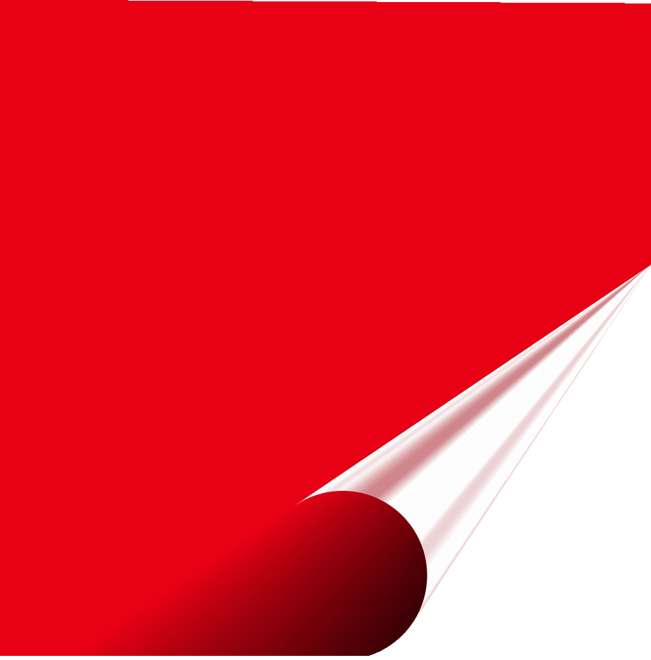 Flock Signal Red 500mm x 1m