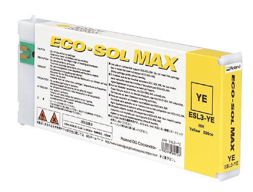 Roland EcoSolMAX Ink 220ml Yellow for BN20&SP PrinterCutter