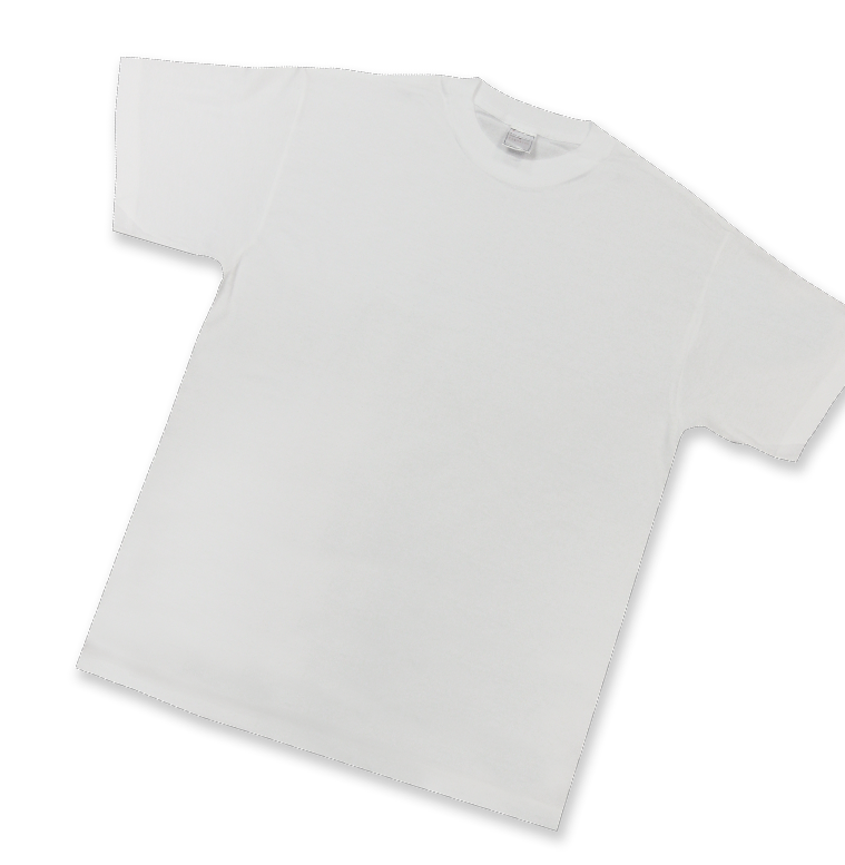 T-Shirt White XXL 100% Polyester