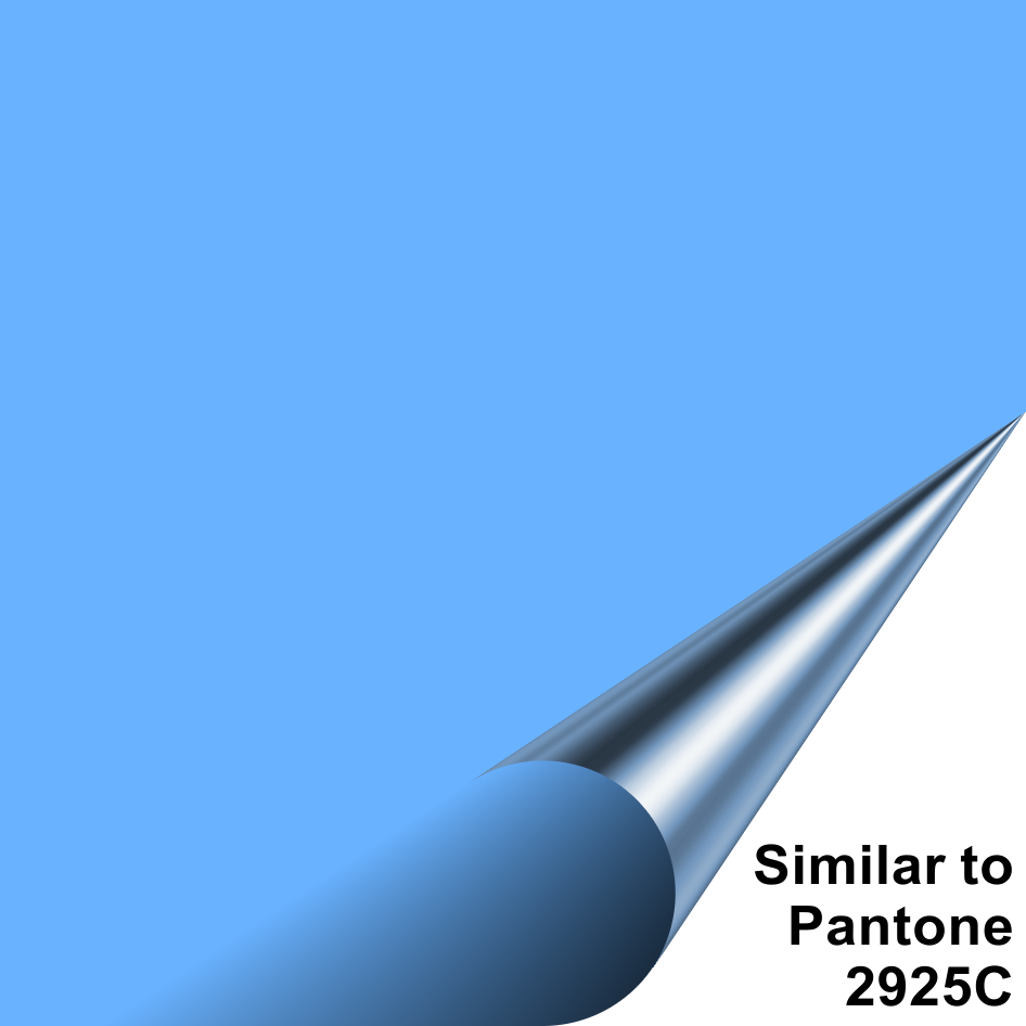 Flock Light Blue 500mm x 1m