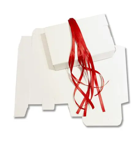 Gift Box and Ribbons For Sublimation Christmas Sheets of 8