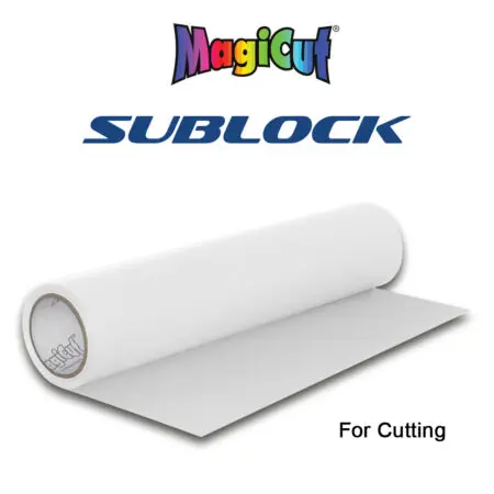 White Blockout HTV Flex