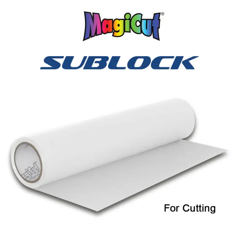 White Blockout HTV Flex