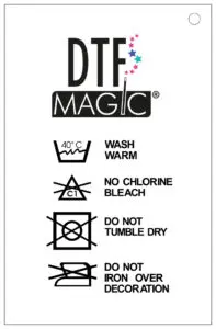 DTF Washing Instructions