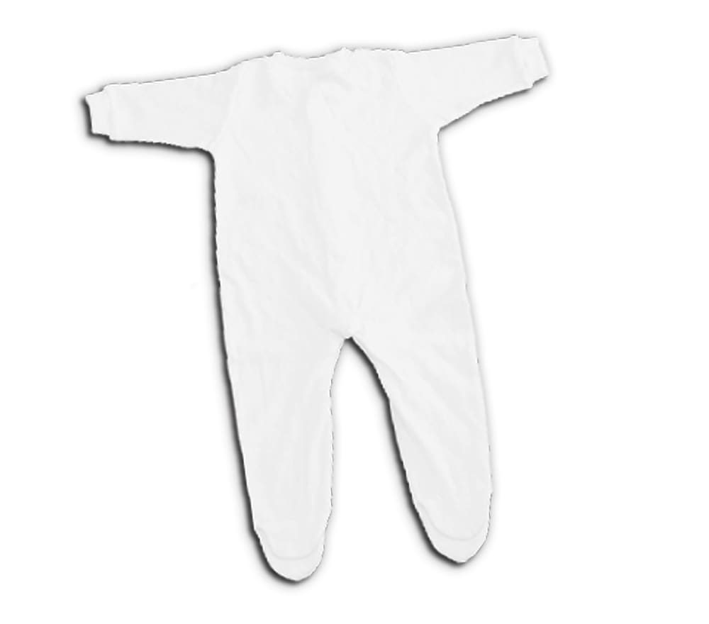 Toner Transfer Baby Sleepsuit