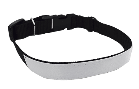 Large Adjustable Dog Collar 2.5 x 62cm Printable Area 28cm