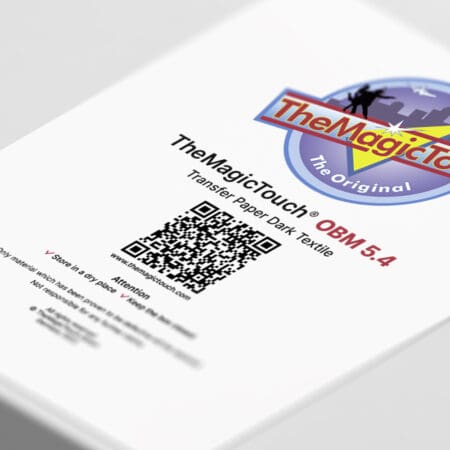 OBM 5.4 for Dark Fabric A4 Micro Box of 25 Sheets