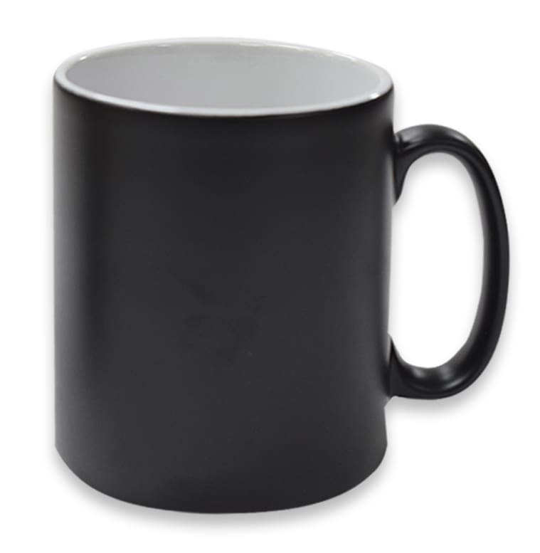 Blank Black Satin Mug