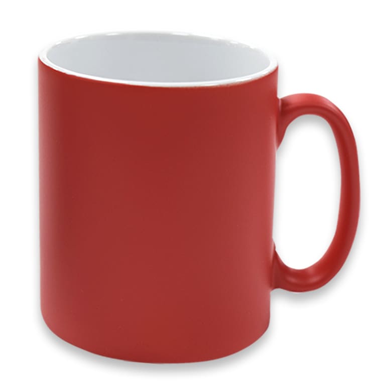 Blank Red Satin Mug