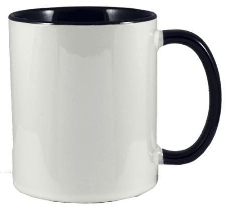 Mugs Two Tone Black