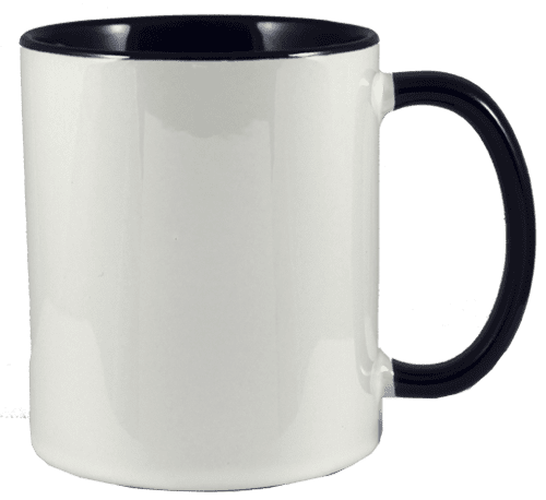 Mugs Two Tone Black