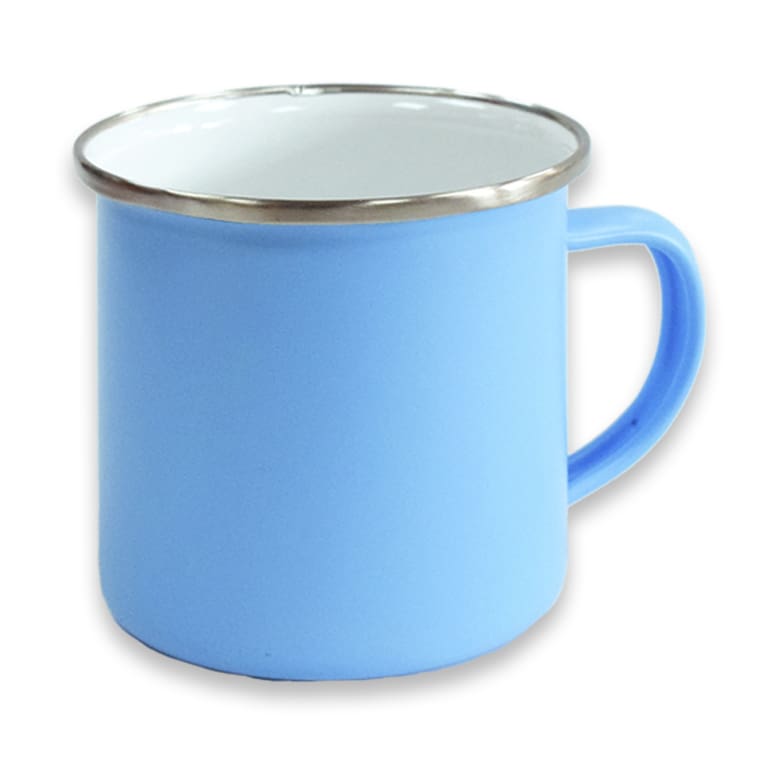 Blank Cyan Mugs