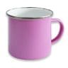 Pink Enamel Mugs