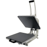 The HTP123 Press is the latest innovation to our range of professional heat presses. For the first time we offer a space saving clam/draw style heat press.