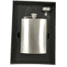 Hip Flask - 7oz Stainless Steel Including Funnel & Gift Box