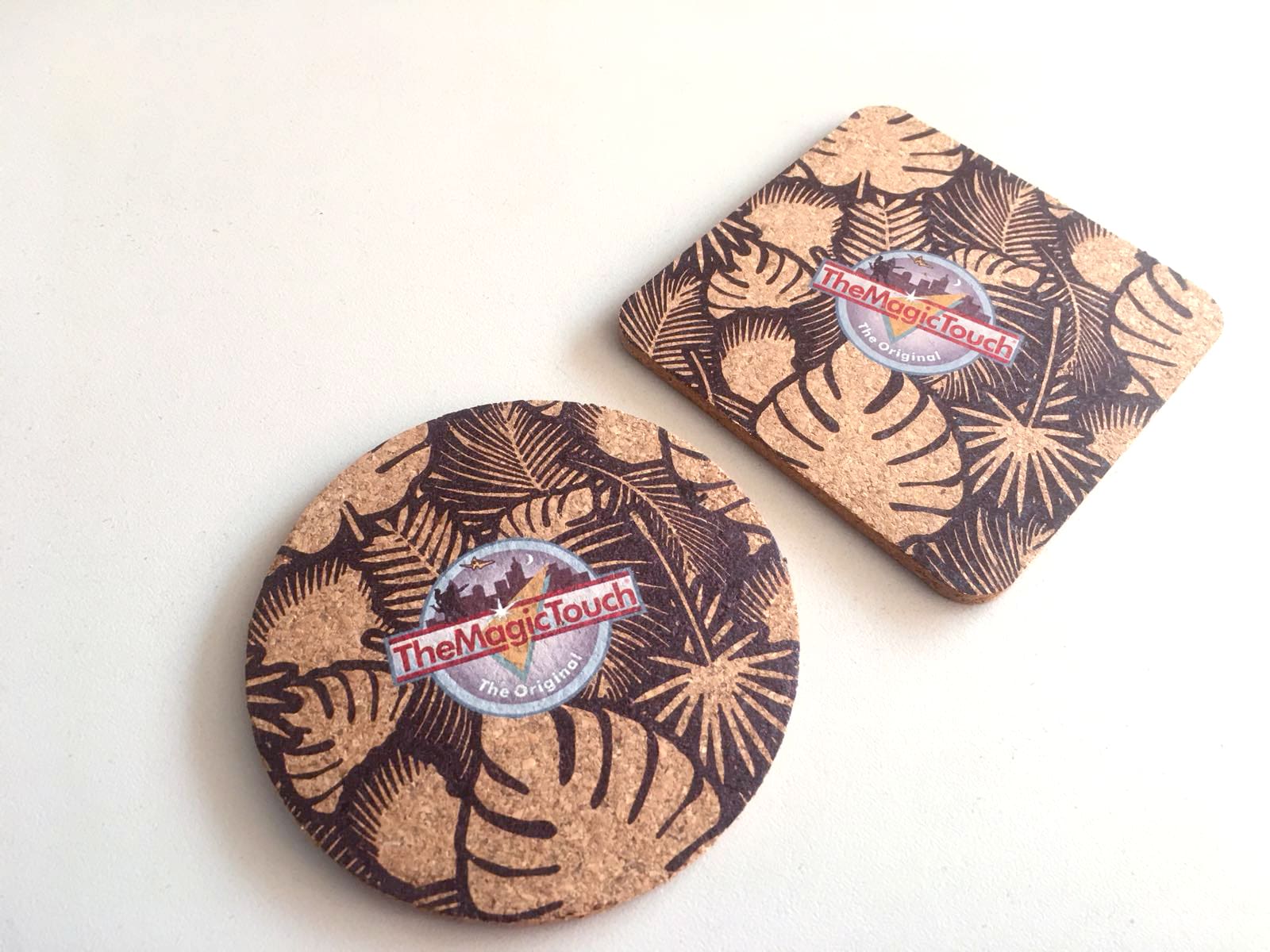 Cork Coasters The Magic Touch Tableware Coaster Cork