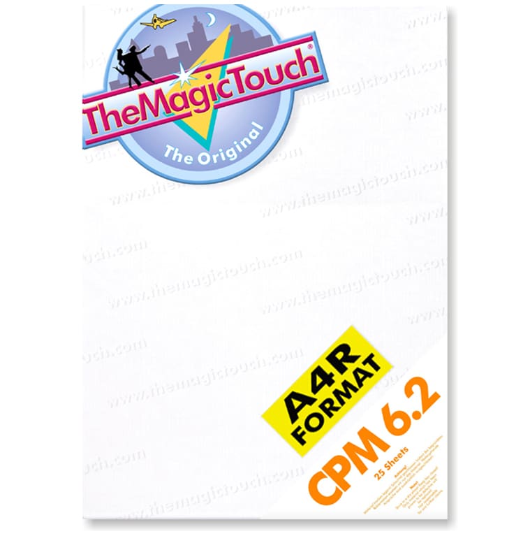 CPM 6.2 Transfer Paper A4R Micro Box of 25 sheets The Magic Touch