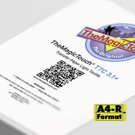 TTC 3.1 Plus Transfer Paper A4R Micro Box of 25 sheets