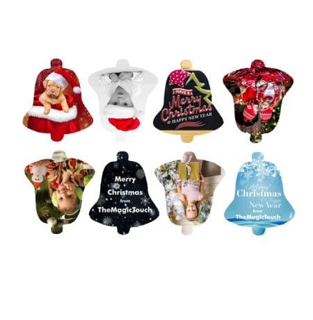 Sublimation Christmas Bell Ornament 8 per A4 Sheet