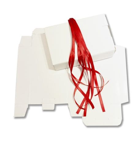 Gift Box and Ribbons For Sublimation Christmas Sheets of 8