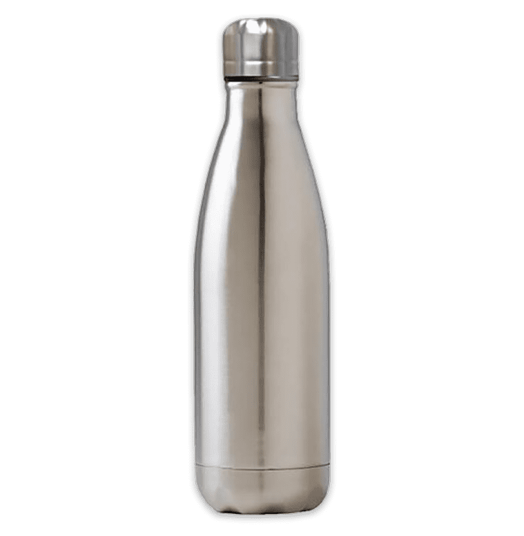 Sublimation Gloss Vacuum Bottle Stainless Steel Silver 500ml