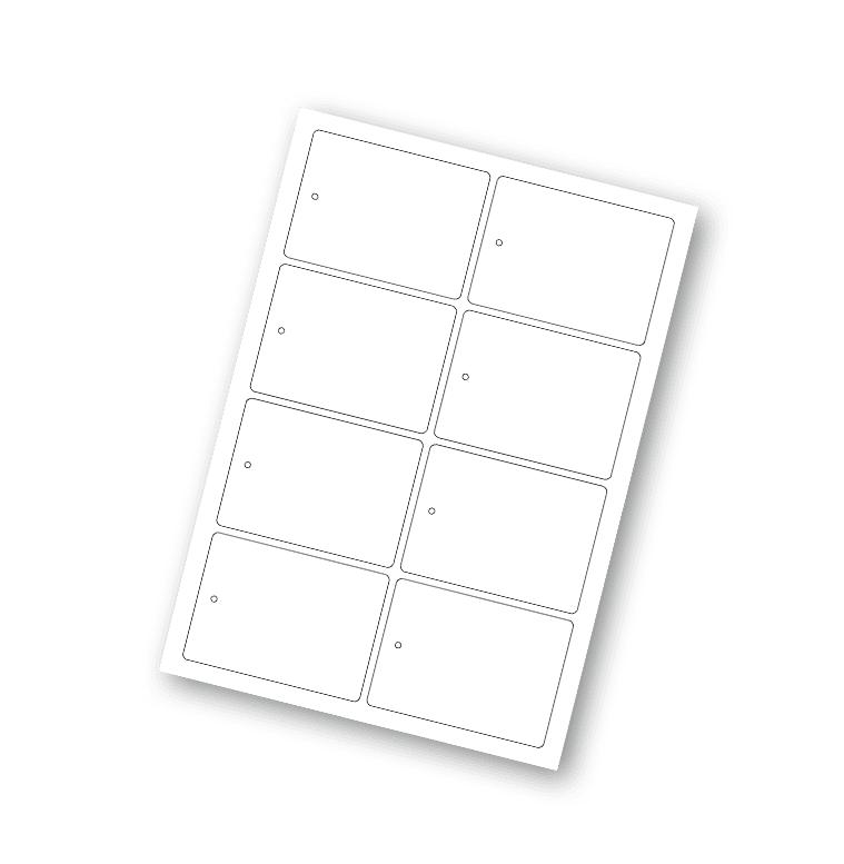 Download Felt Air Freshener Rectangle - The Magic Touch Printable Sublimation Toner