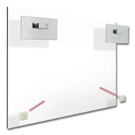 Self-Adhesive Polyfibre Bumpers - Pack of 20