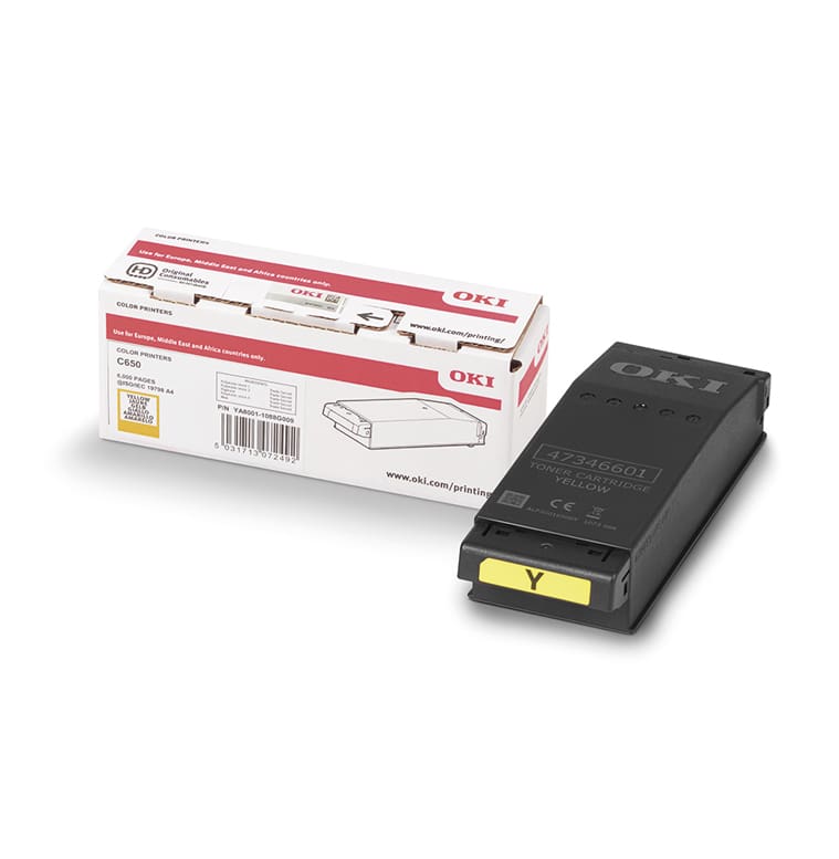 OKI C650 Yellow Toner