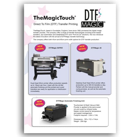 TheMagicTouch Pricelists & BrochuresBrochures - The Magic Touch