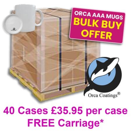 Sublimation Blanks Orca Mugs