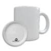 White Satin Sublimation Mugs