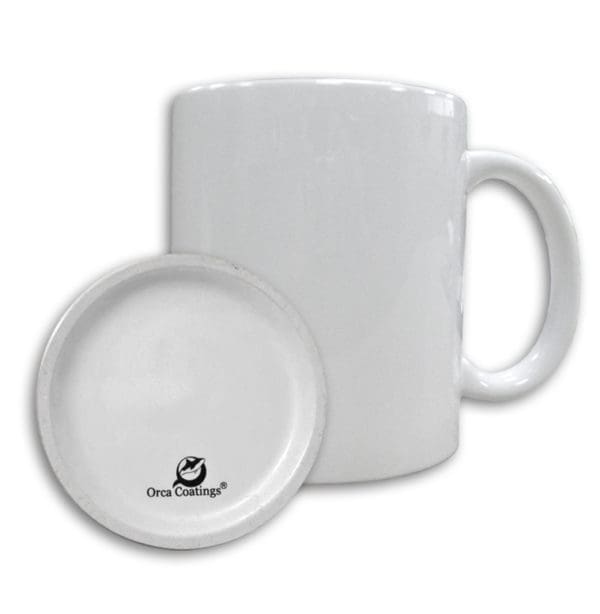 White Satin Sublimation Mugs