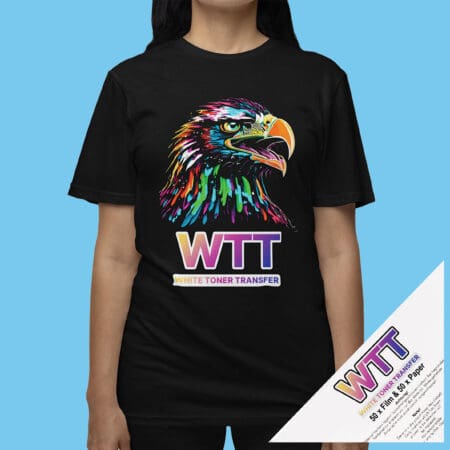 WTT White Toner Transfer - Film & Paper