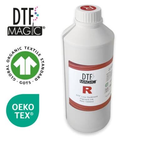 DTF Transfers red ink