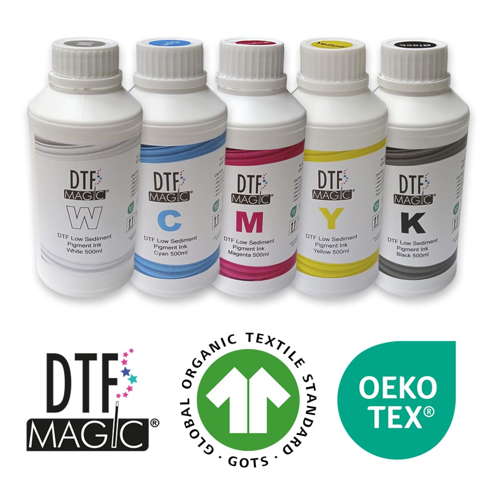 DTF Transfers Pigment Inks