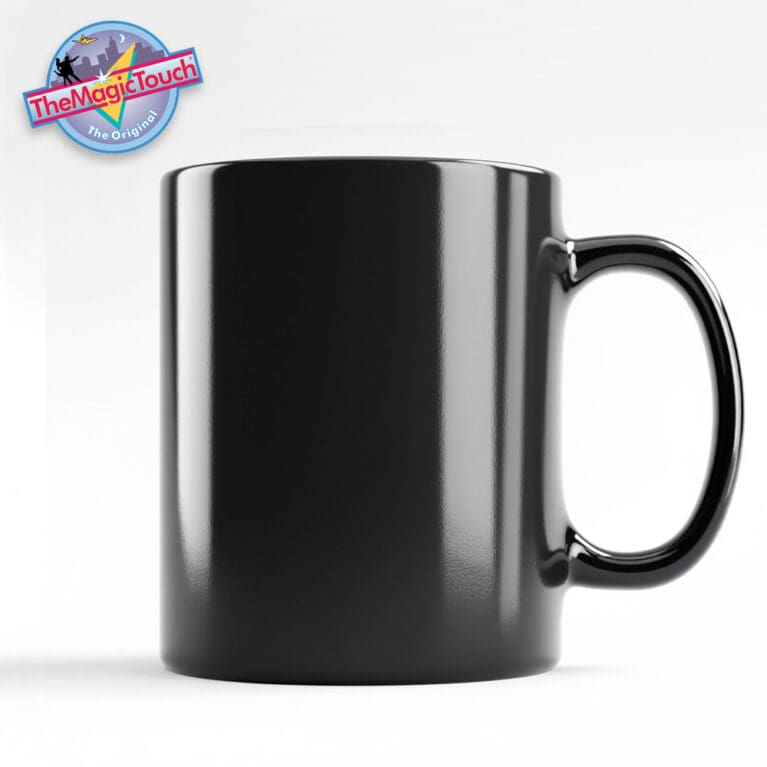 Black Glossy Transfer Mugs