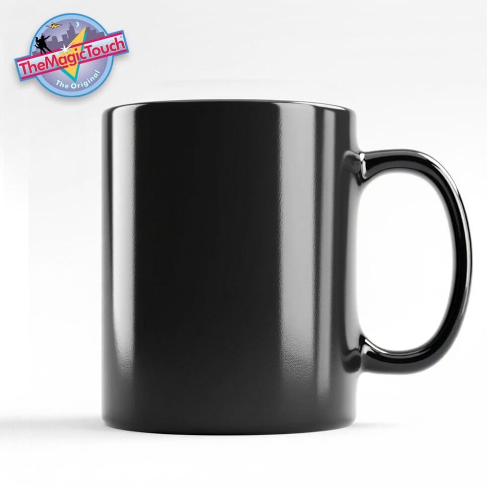 Black Glossy Transfer Mugs