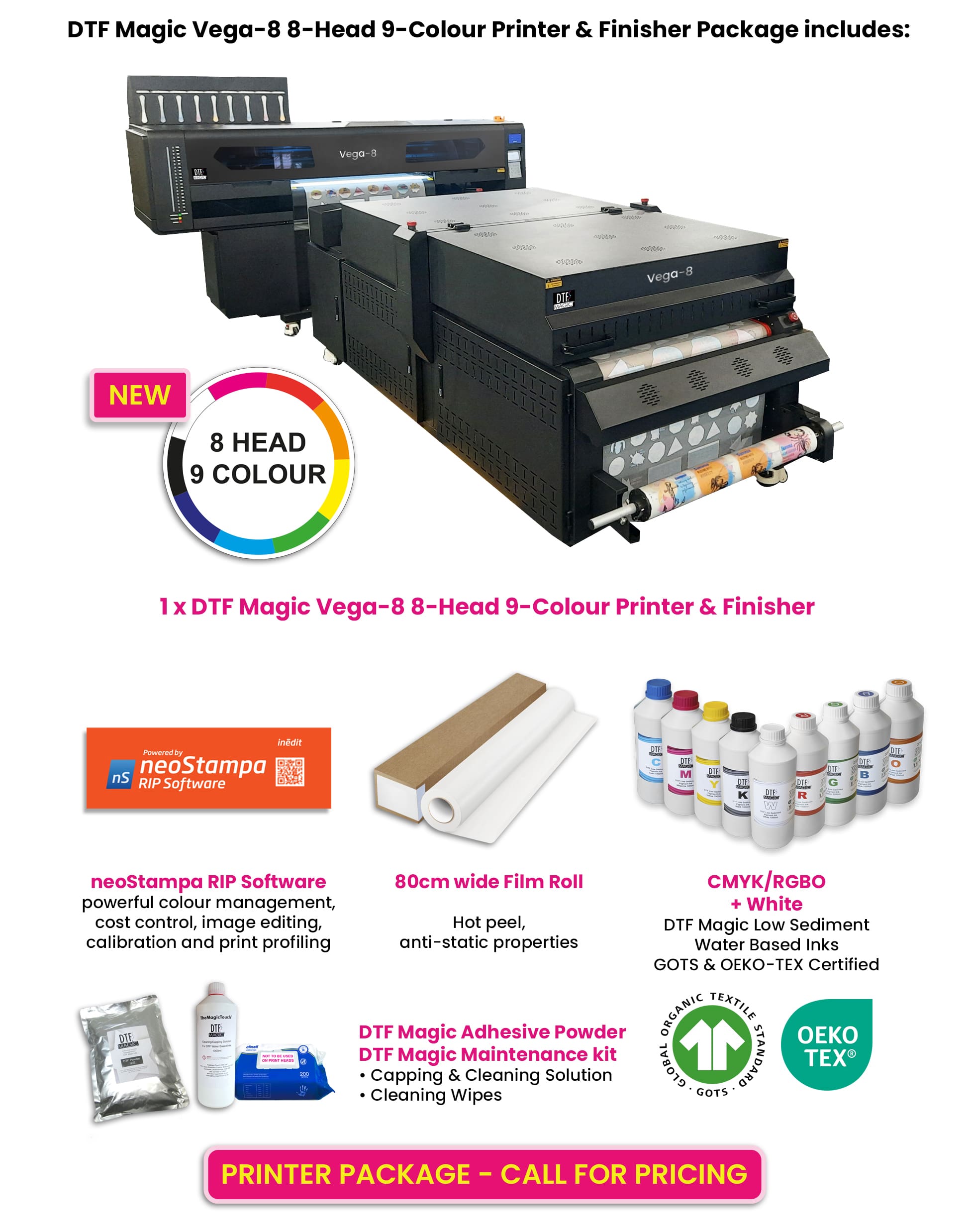 DTF Transfers Volume Printer
