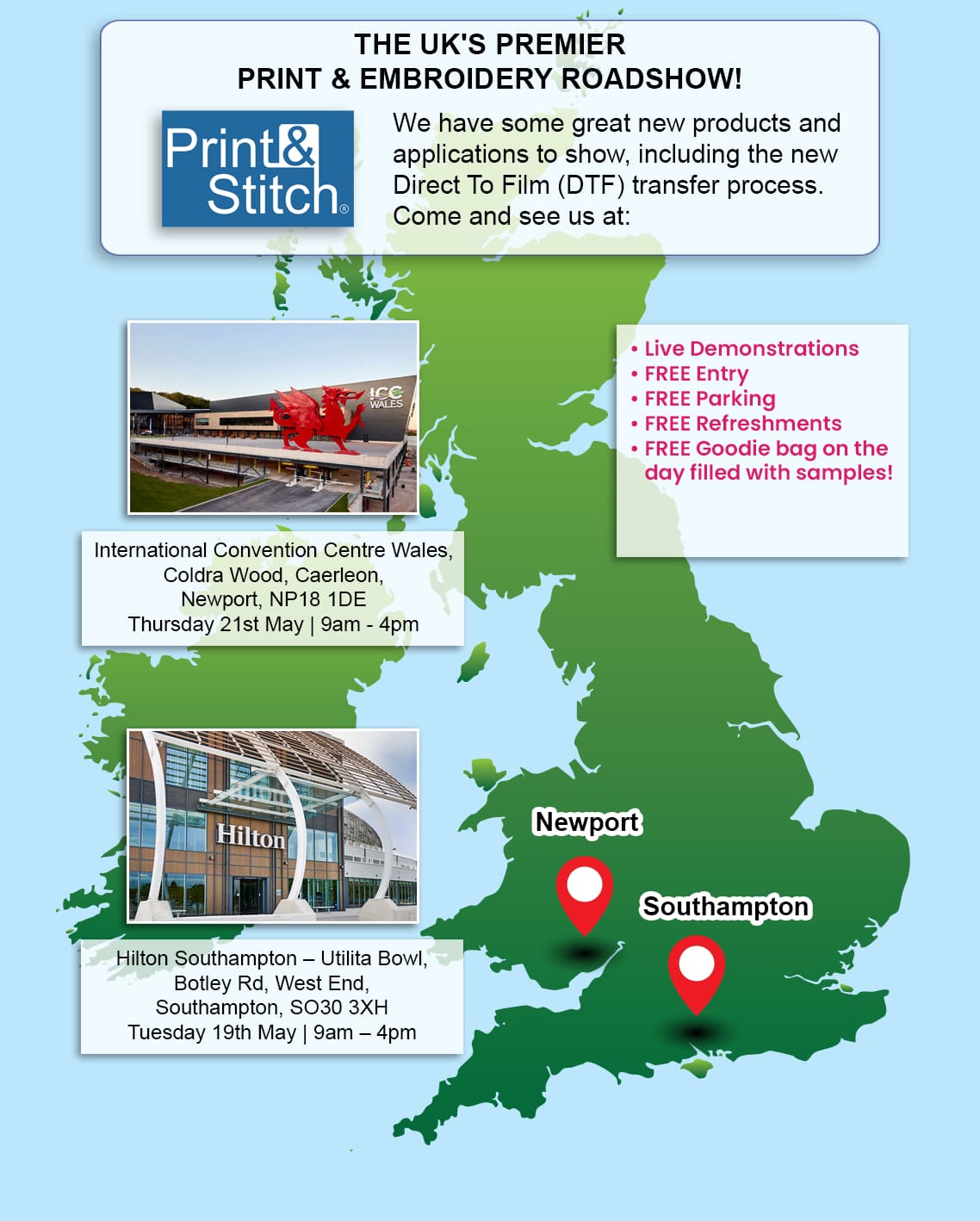 Southampton & Newport Events